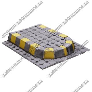 Traffic Island RAW 3D scan